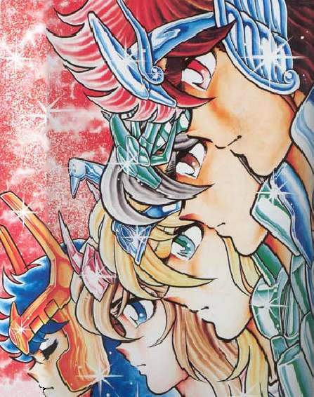 Otaku Gallery  / Art Books / Saint Seiya - Burning Blood / book-01.jpg